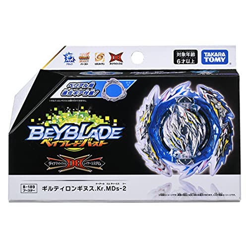 TAKARA TOMY Beyblade B-189 Booster Guilty Longinus. Kr.MDs-2 Rotate left NEW_2