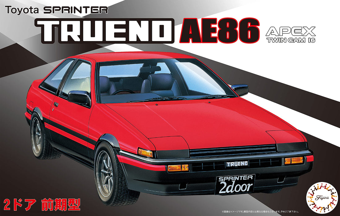 FUJIMI 1/24 INCH UP SERIES No.183 TOYOTA SPRINTER TRUENO AE86 APEX kit ID183 NEW_4