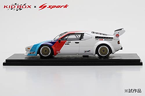 KID BOX x Spark 1/43 BMW M1 Procar FUJI TEST 1980 SKB43037 Resin Model Car NEW_2