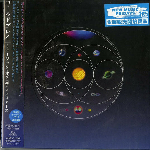 [CD] Music Of The Spheres with Bonus Tracks Nomal Edition COLDPLAY WPCR-18453_1