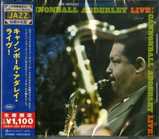[CD] Cannonball Adderley Live! Limited Edition UCCU-8270 Live Recording Jazz NEW_1