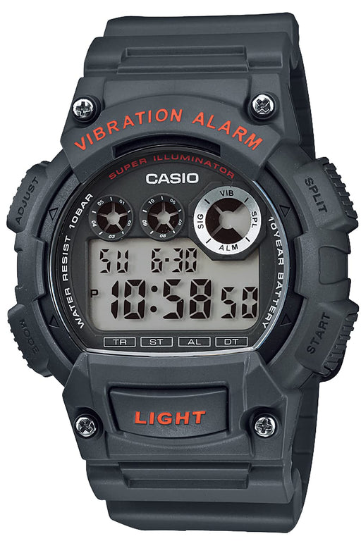 Casio Collection W-735H-8AJH Men's Watch Grey Blister pack LED Light Stop Watch_1