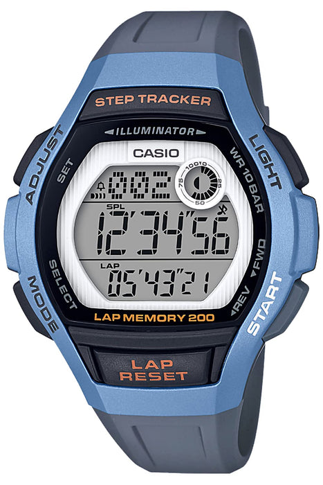 Casio Collection LWS-2000H-2AJH Women's Gray Resin Band, Case Day / Date NEW_1