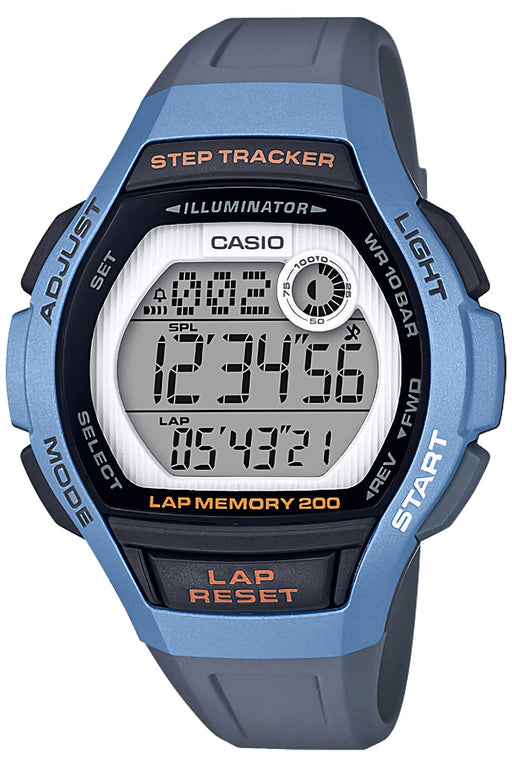 Casio Collection LWS-2000H-2AJH Women's Gray Resin Band, Case Day / Date NEW_1