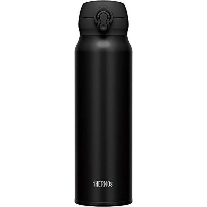 Thermos Water Bottle Vacuum Insulated Mobile Mug 750ml Deep Black JNL-755 DPBK_3