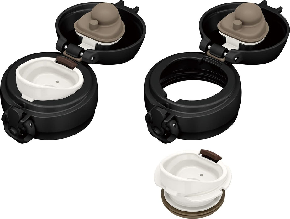 Thermos Water Bottle Vacuum Insulated Mobile Mug 750ml Deep Black JNL-755 DPBK_4