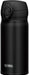 Thermos water bottle vacuum insulation mobile mug 350ml deep black JNL-355 DPBK_1