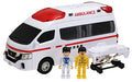 Toyco Nissan Sound Paramedic Ambulance with Figure Battery Powered ABS Toy NEW_1