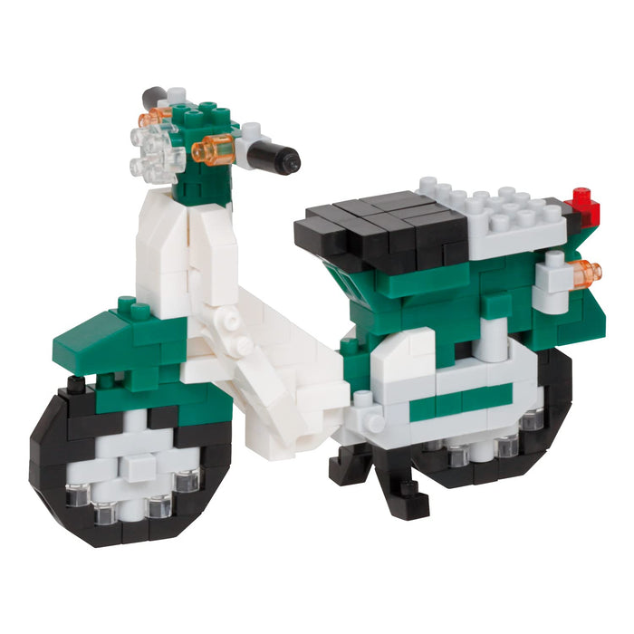 Kawada Nanoblock Honda Super Cub 50 Green Building Set NBC_357 200 pieces NEW_1