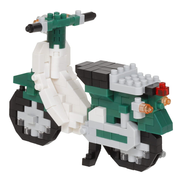 Kawada Nanoblock Honda Super Cub 50 Green Building Set NBC_357 200 pieces NEW_4