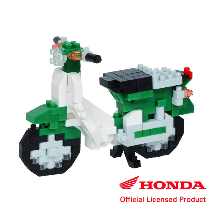 Kawada Nanoblock Honda Super Cub 50 Green Building Set NBC_357 200 pieces NEW_5