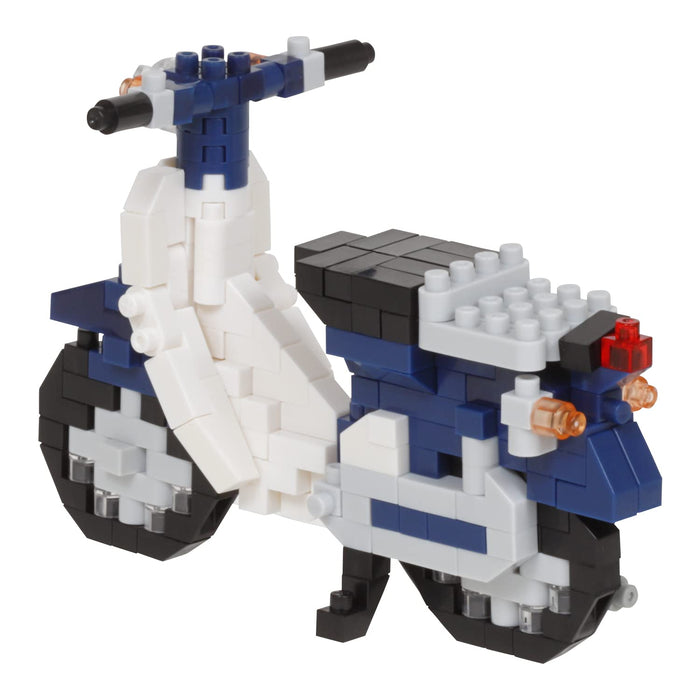 Kawada Nano Block HONDA Super Cub 50 Blue NBC_356 Plastic Block 200 pcs NEW_4