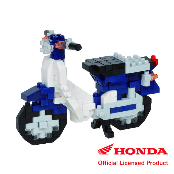 Kawada Nano Block HONDA Super Cub 50 Blue NBC_356 Plastic Block 200 pcs NEW_5