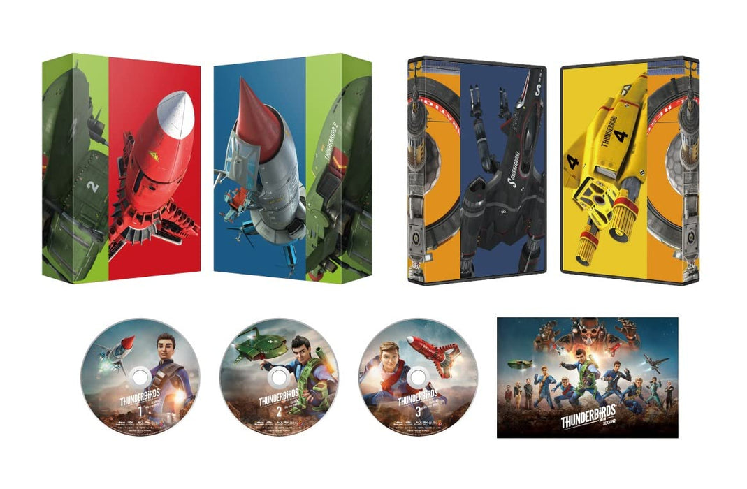 THUNDERBIRD ARE GO season2 Blu-ray BOX 1 3-disc Nomal Edition TCBD-1154 NEW_1