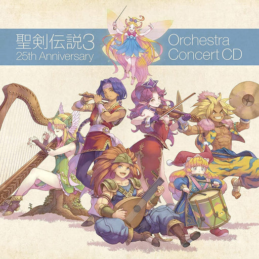 [CD] TRIALS of MANA 25th Anniversary ORCHESTRA CONCERT CD SQEX-10893 Game Music_1