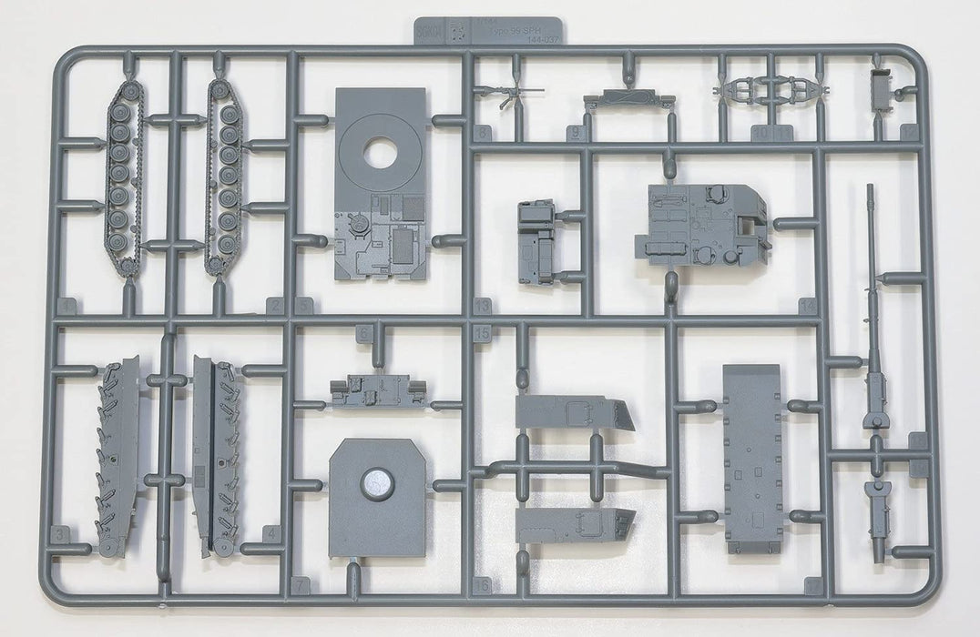 PIT-ROAD 1/144 SGK Series JGSDF Type99 155mm Self-Propelled Howitzer Kit SGK04_6