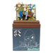 Laputa Castle in the Sky Papercraft Theta and Pazu Flee Ghibli Mini MP07-133 NEW_2