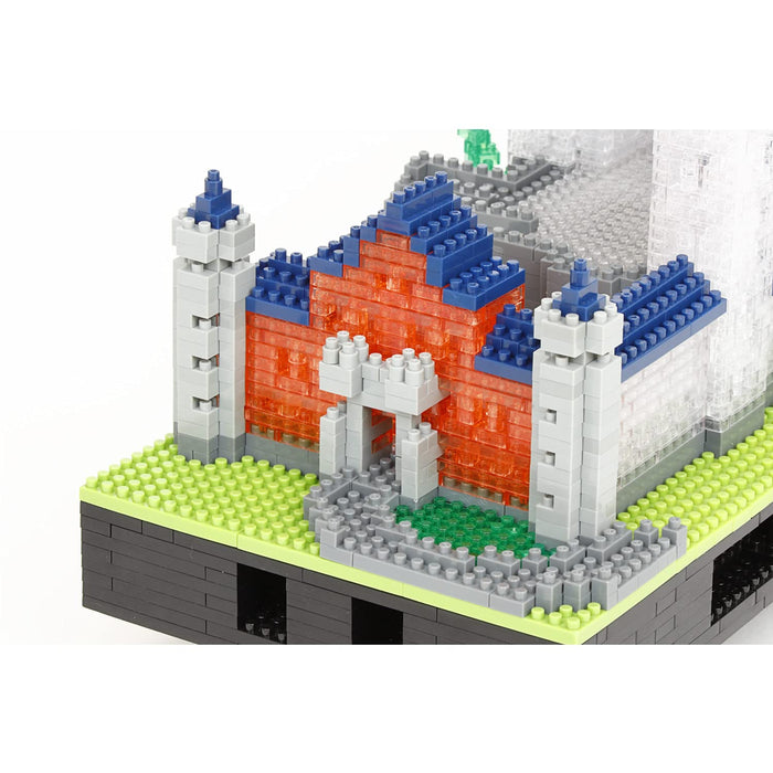 nanoblock Neuschwanstein Castle DX Clear ver. NB_009A Block Building Toy NEW_5
