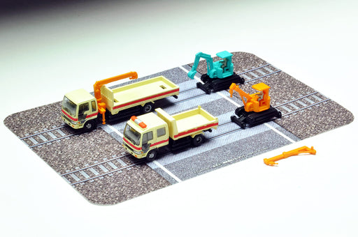 tomytec The Truck Collection Railroad maintenance vehicle Set D 319931 Diorama_2