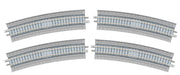 Tomix Fine Track Overhead Curved PC Tracks HC541-15-PC (F) Set of 4 1876 NEW_1