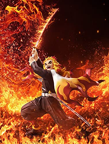 BellFine Demon Slayer: Kimetsu no Yaiba Rengoku Kyojuro DX Ver. 1/8 Figure BF117_6