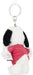 Nakajima Corporation 166791-22 Snoopy Joe Cool Petite Fluffy Mascot Keychain NEW_3