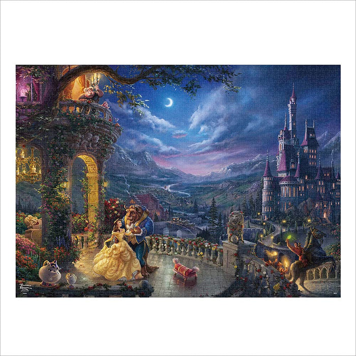 Tenyo Disney Beauty and the Beast Dancing Moonlight 2000 Piece Puzzle D-2000-632_1