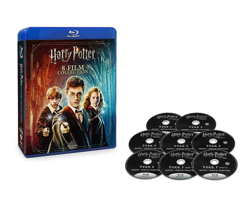 Harry Potter 8-Film Blu-ray (Set of 8-disc) Amazon Japan Limited Edition NEW_1