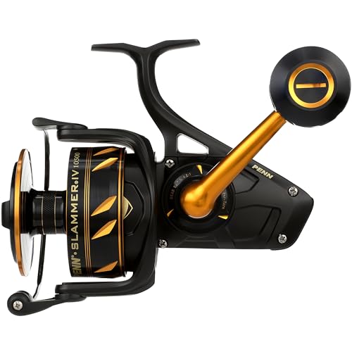 PENN International Penn Slammer IV Saltwater Spinning Reel 10500 Both Handed NEW_1