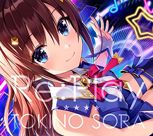 CD Re:Play Ltd/ed. Tokino Sora w/ Voice keychain+Sticker+Staff Pass VIZL-1953_1