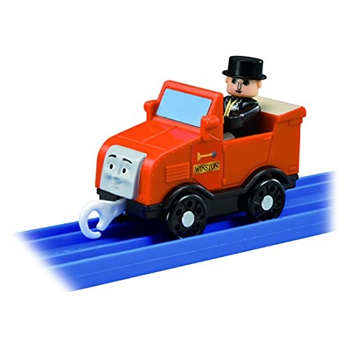 Takara Tomy Plarail Thomas & Friends Winston & Top Sir Topham Hatt Action Figure_1