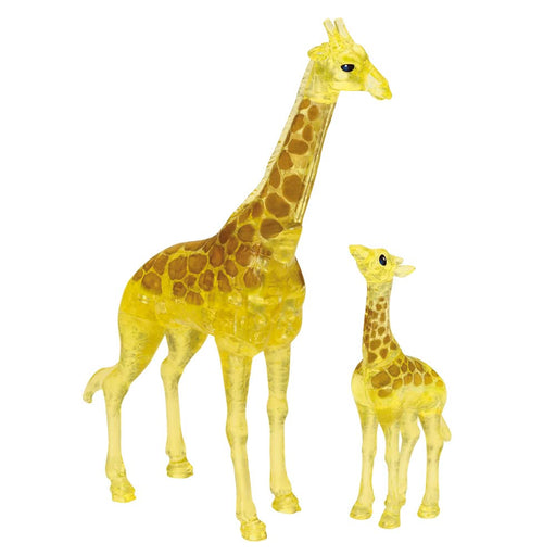 Beverly 38 pieces Crystal Puzzle Giraffe & Baby 50278 PVC 3D Clear Puzzle NEW_1