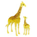 Beverly 38 pieces Crystal Puzzle Giraffe & Baby 50278 PVC 3D Clear Puzzle NEW_1