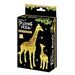 Beverly 38 pieces Crystal Puzzle Giraffe & Baby 50278 PVC 3D Clear Puzzle NEW_2