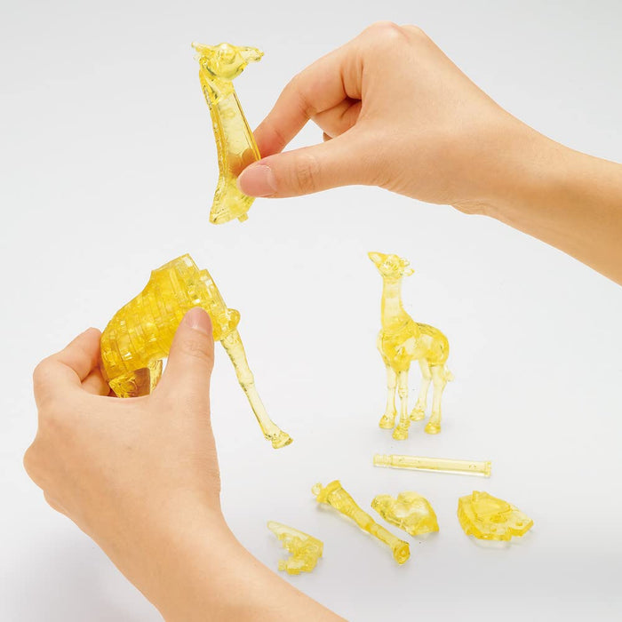 Beverly 38 pieces Crystal Puzzle Giraffe & Baby 50278 PVC 3D Clear Puzzle NEW_5