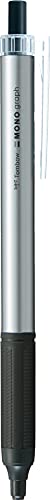 Tombow Permanent Ballpoint Pen Monograph Light 0.38mm Black Silver BC-MGLU04 NEW_1