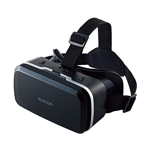 ELECOM VR goggles standard type black VRG-M02BK for 4.8-7.0 inch Smartphones NEW_1