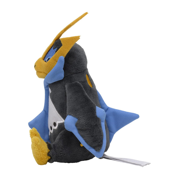 Pokemon Center Origital Pokemon fit Plush Doll Empoleon H17.5xW13.5xD12cm NEW_3
