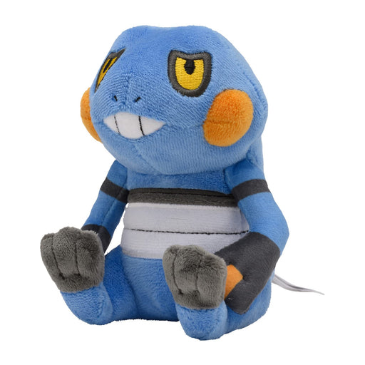 Pokemon Center Origital Pokemon fit Plush Doll Croagunk H13xW8.5xD10cm Polyester_1