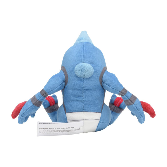 Pokemon Center Origital Pokemon fit Plush Doll Toxicroak H13.35xW17xD8cm NEW_4