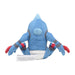 Pokemon Center Origital Pokemon fit Plush Doll Toxicroak H13.35xW17xD8cm NEW_4