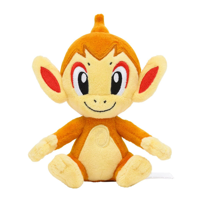 Pokemon Center Original Pokemon fit Plush Doll Chimchar H15.3xW11xD9.5cm NEW_1
