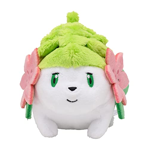 Pokemon Center Origital Pokemon fit Plush Doll Shaymin Land Form H10xW10xD13cm_1