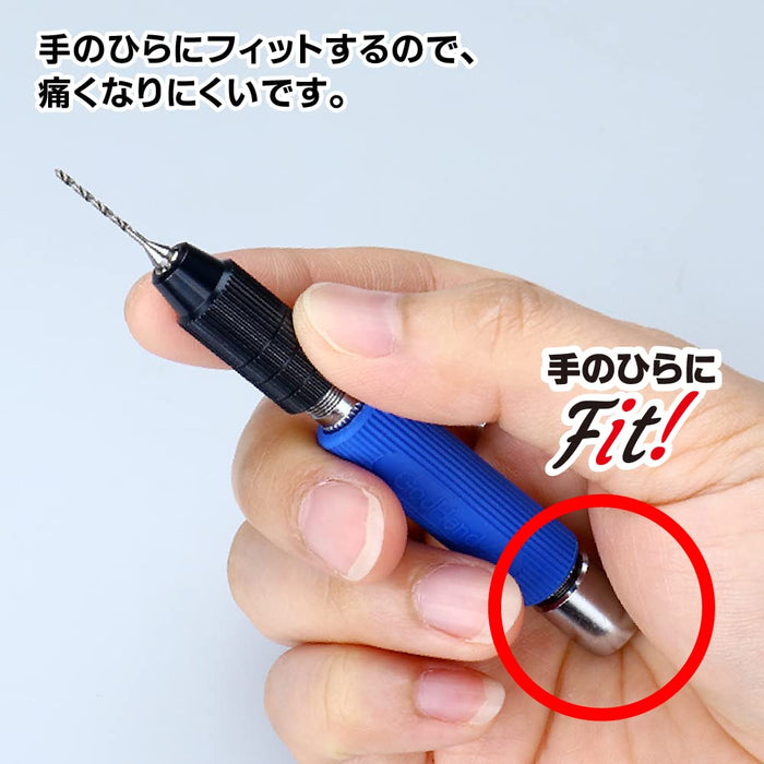 GodHand Short Power Pin Vise GH-PBS-DC Deep Collet Type 2.5-3.2mm Hobby Tool NEW_5