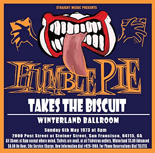 [CD] HUMBLE PIE TAKES THE BISCUIT AT WINTERLAND THEATER 1973 VSCD-4181 Live NEW_1