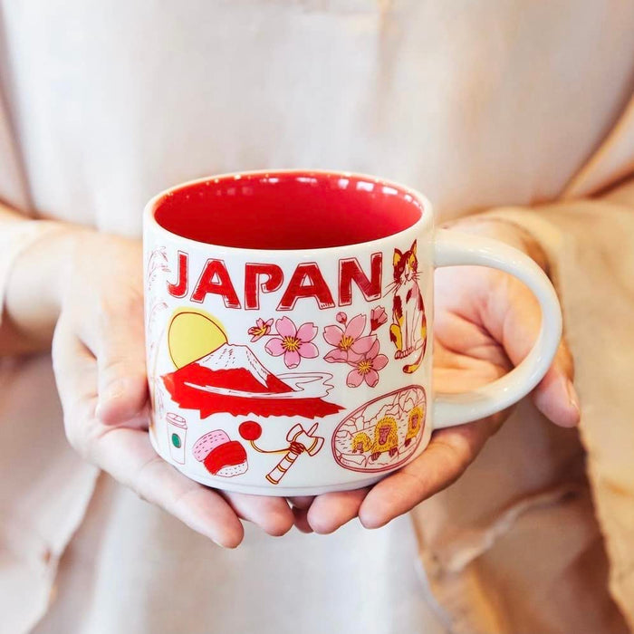 Starbucks 2021 JAPAN Japan Been There Series Mug 414ml Mt.Fuji ‎Sumo Cat BTS-JP_5