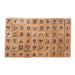 Kodomonokao Petit character Wooden stamp set large Japanse katakana 1234-015 NEW_2