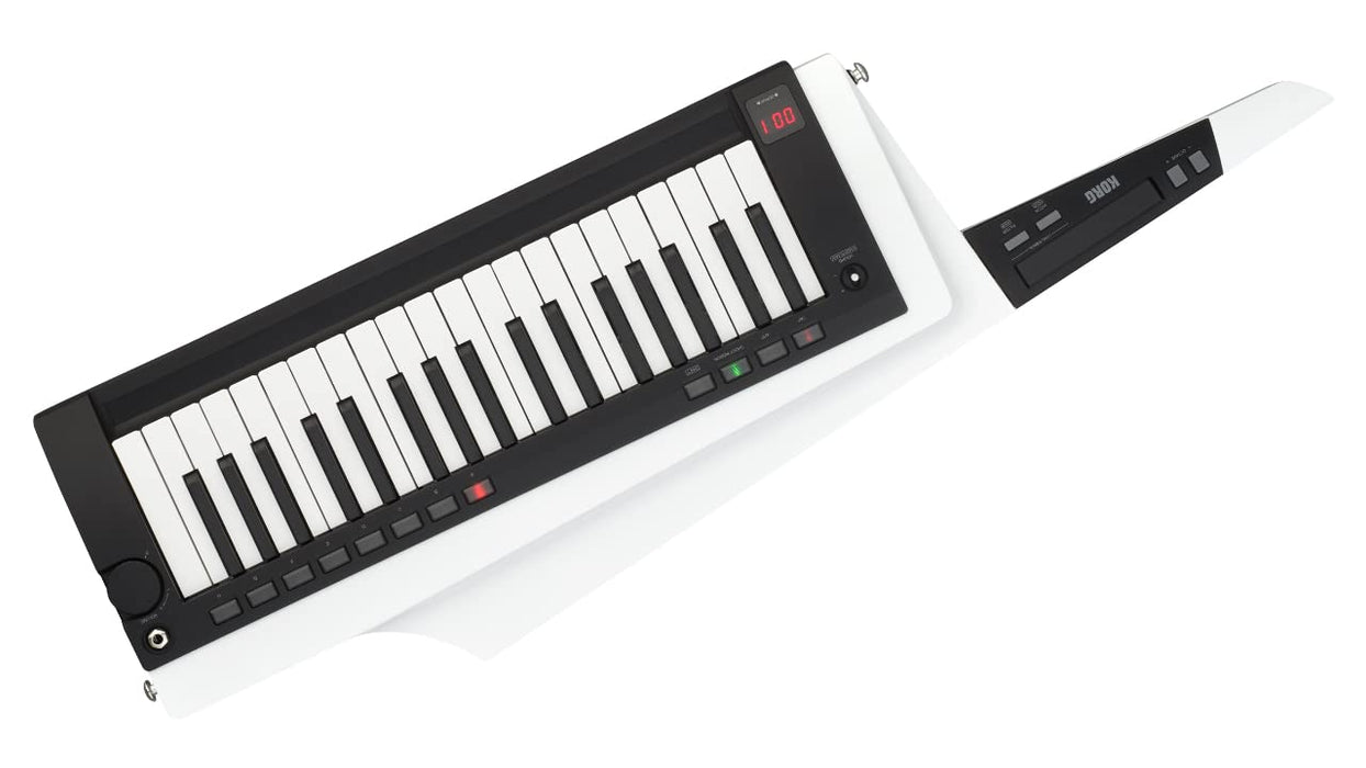 KORG RK-100S 2 WH Gloss White Keytar Synthesizer Shoulder Keyboard 37-Key w/Case_1