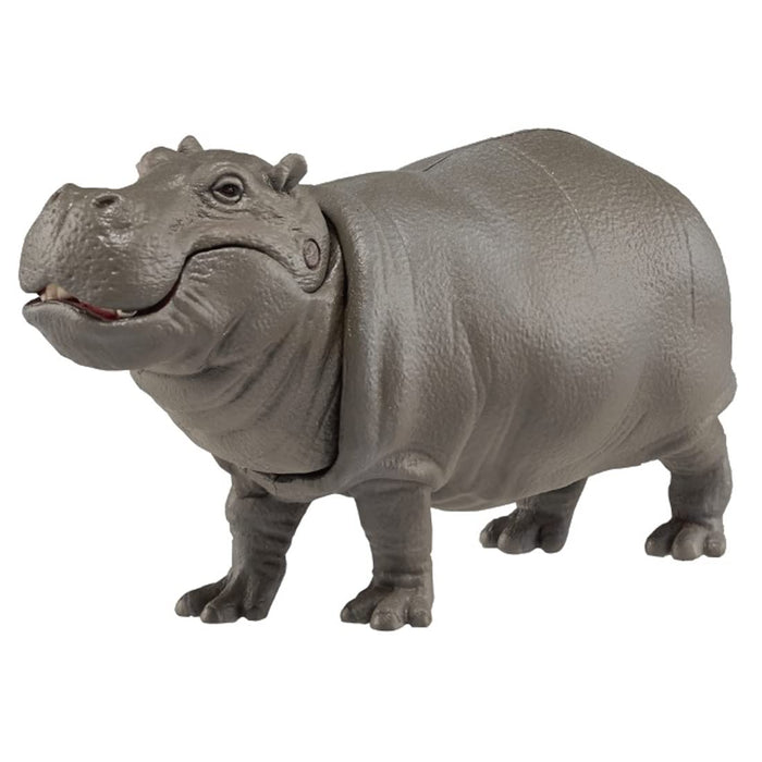 Takara Tomy Ania AS-06 Hippo (Floating Ver.) PVC Real Design Animal Figure NEW_3