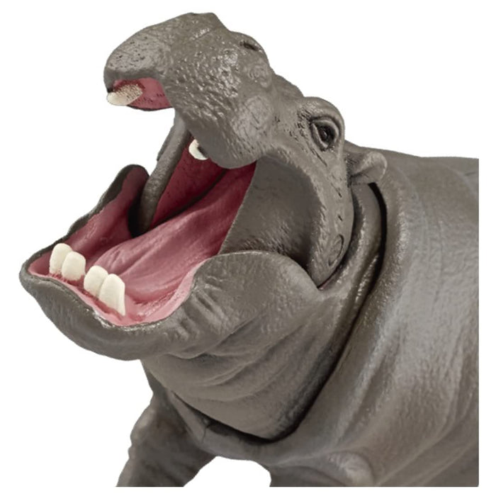 Takara Tomy Ania AS-06 Hippo (Floating Ver.) PVC Real Design Animal Figure NEW_4